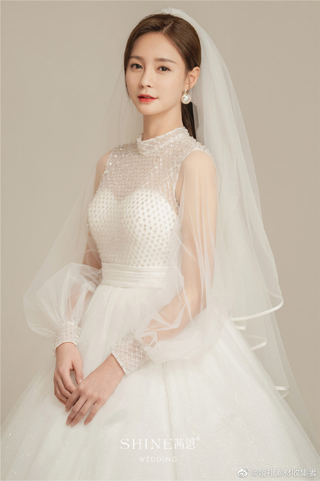 沈梦辰xmichelle新款婚纱礼服你们更爱哪一款呀