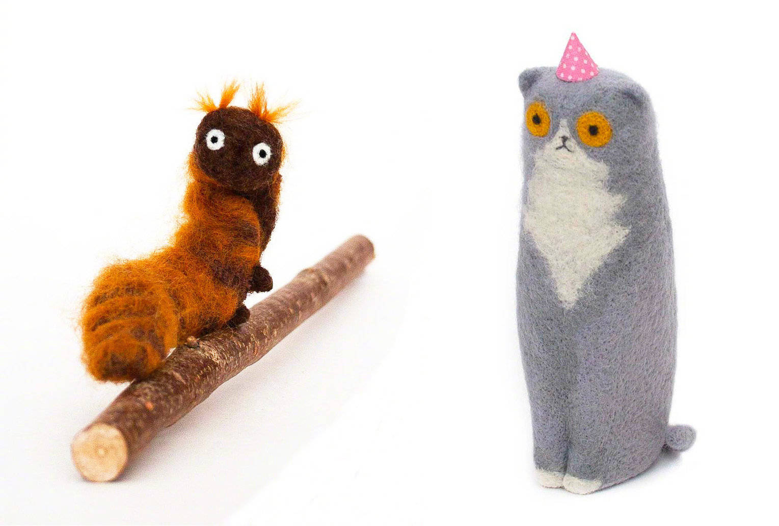 来自艺术家 lindsey thomas 羊毛毡作品www.lindseythomas.co.uk