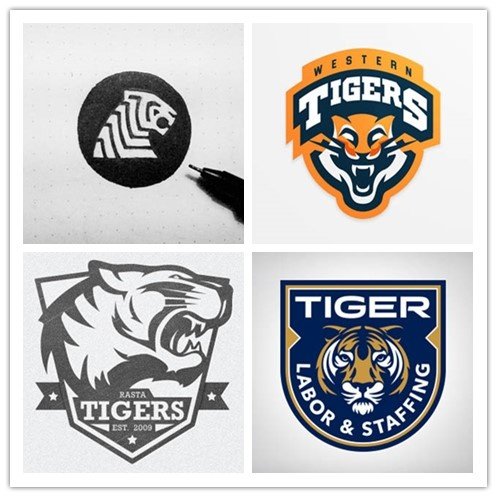 老虎为主题logo设计|主题|logo设计|老虎_新浪新闻