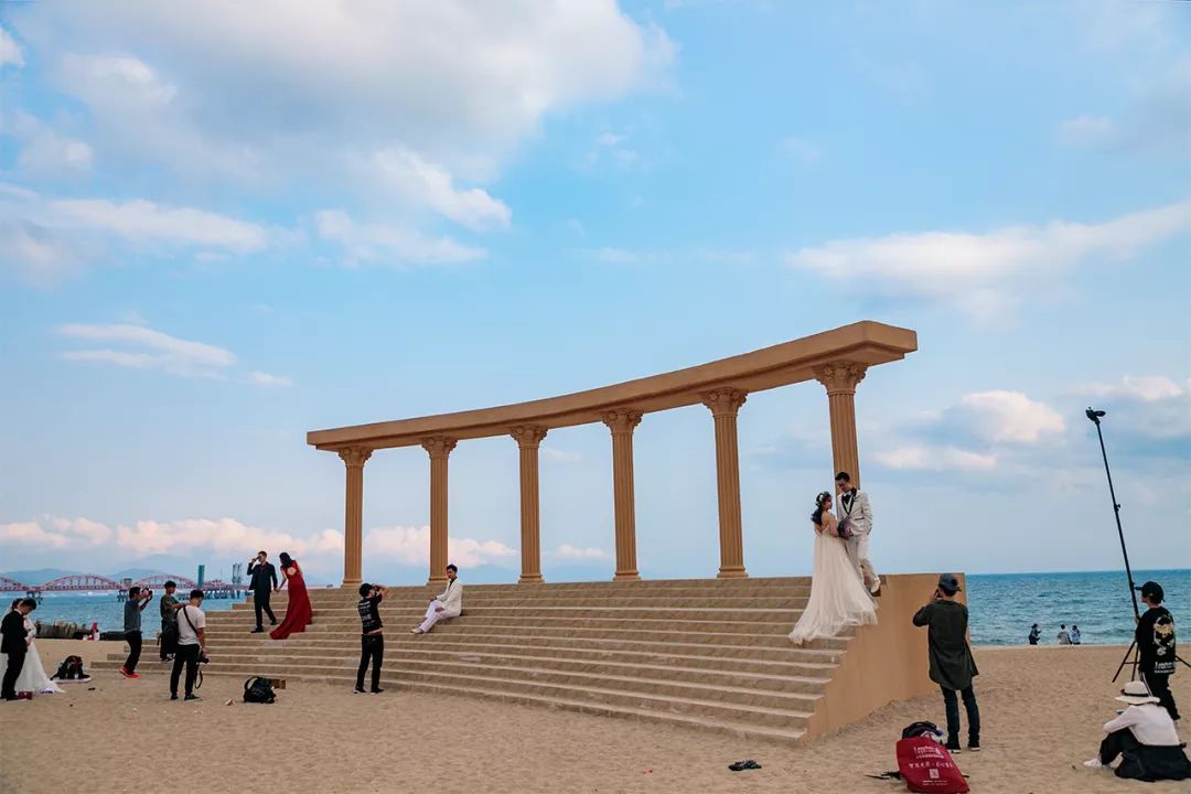 玫瑰海岸拍照美爆了