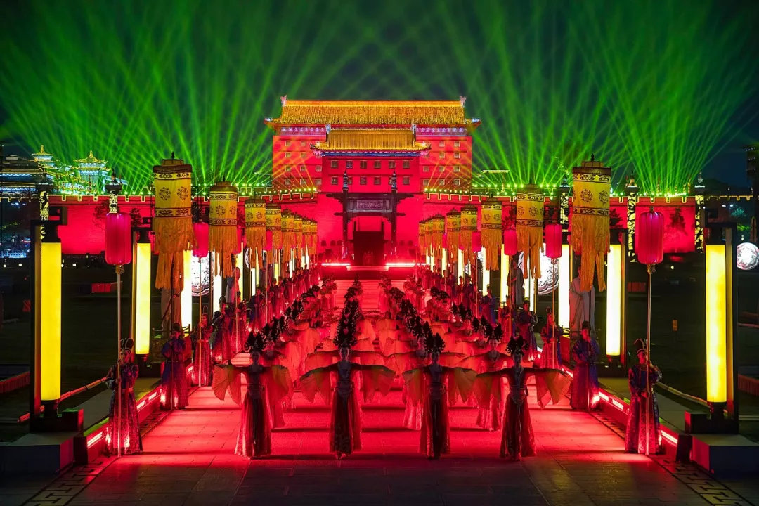 西安旅行 梦长安 大唐迎宾盛礼 不容错过的仿古迎宾入城仪式