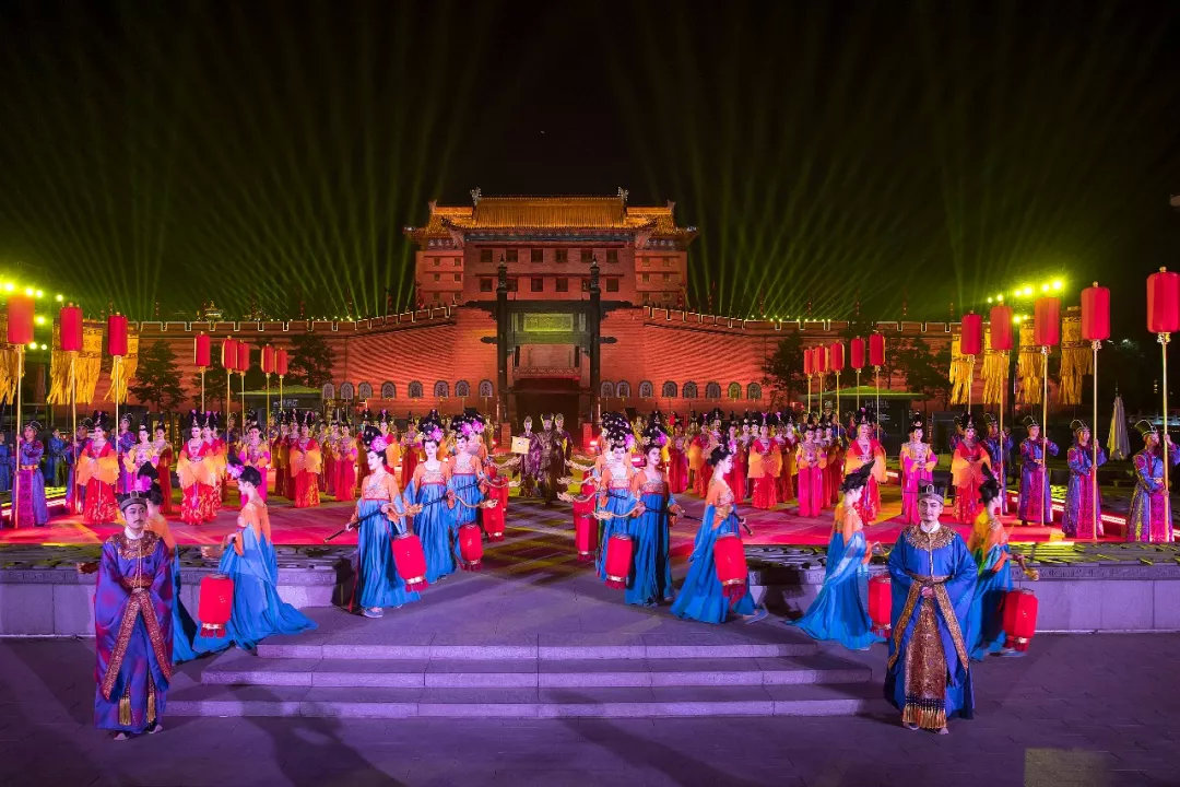 西安旅行 梦长安 大唐迎宾盛礼 不容错过的仿古迎宾入城仪式