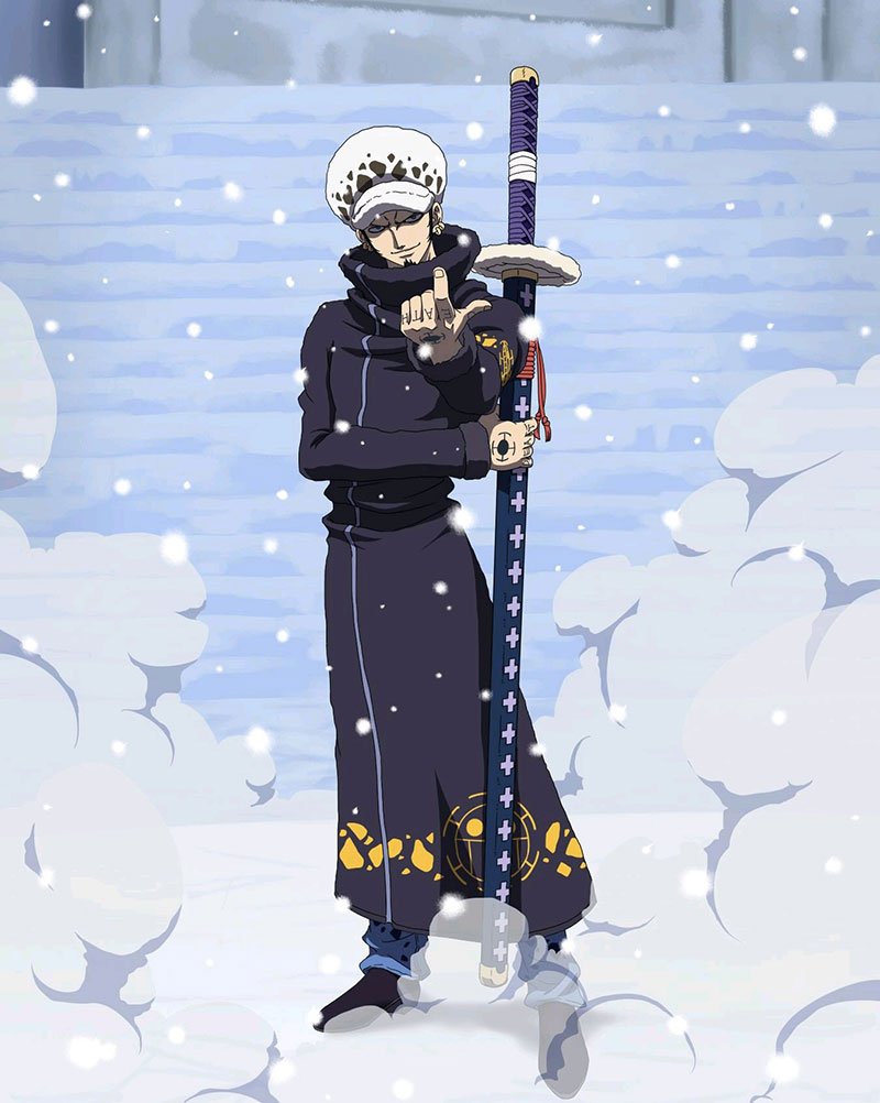 海贼王:当罗cos海贼人物,罗版黑胡子颜值高,最后一个戳中笑点