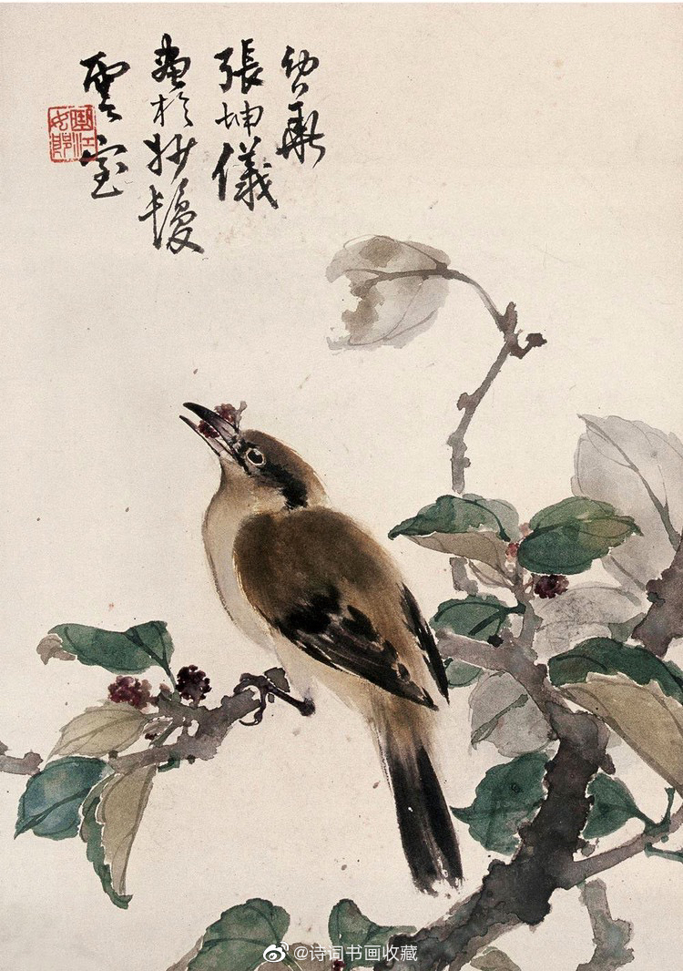 张坤仪花鸟作品欣赏