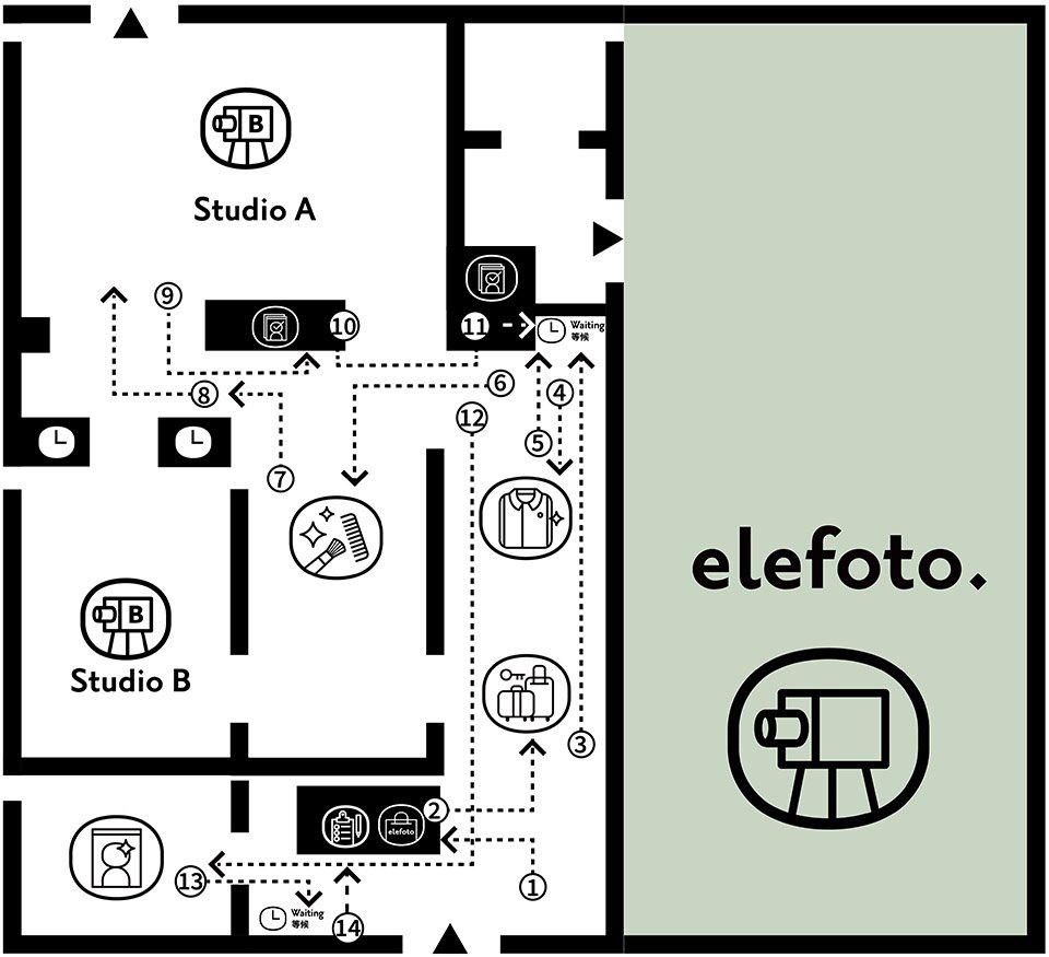 室内设计.未来轻复古主义照相馆