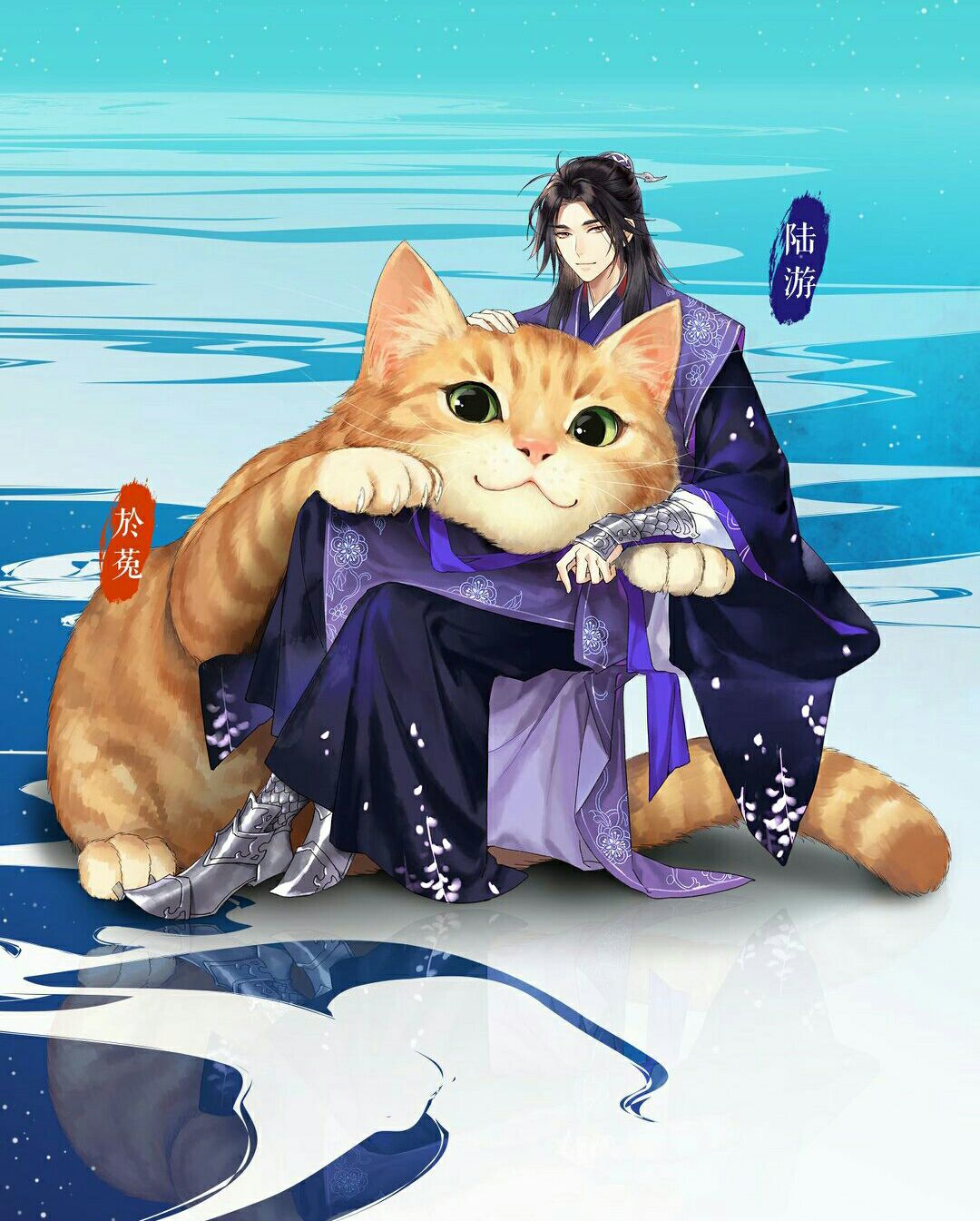 当古代的著名诗人变成了二次元男神,你几秒会爱上学习语文?