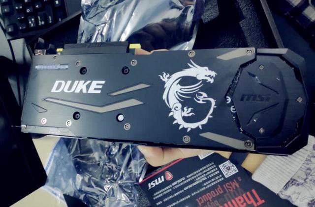 实力上车3600元的微星暗黑龙爵rtx2070显卡开箱