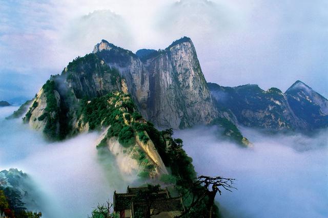 中国最美的六大名山,奇雄险峻,各具特色|泰山|华山|名山_新浪新闻