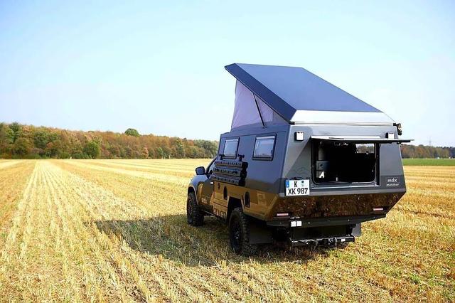 奔驰x级皮卡改装的房车,很好看,很霸气