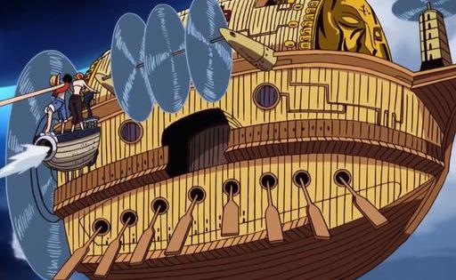 海贼王操作最骚的五个船破木头也算船宇宙飞船也能算船