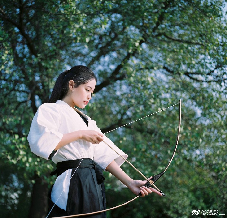 弓道少女马尾清爽阳光明媚动人写真集