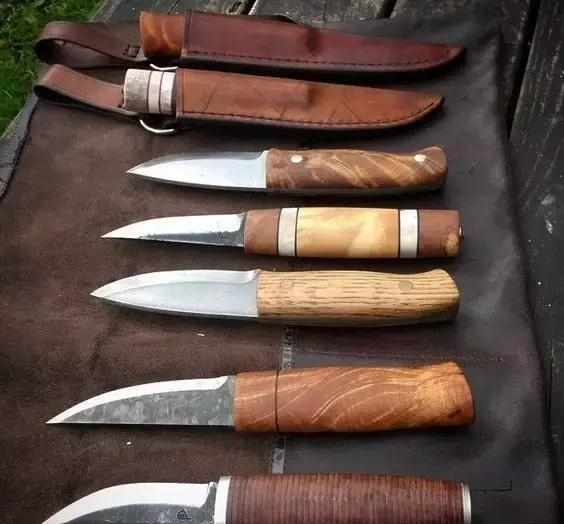 北欧猎刀:焕发迷人魅力的异域风情小刀