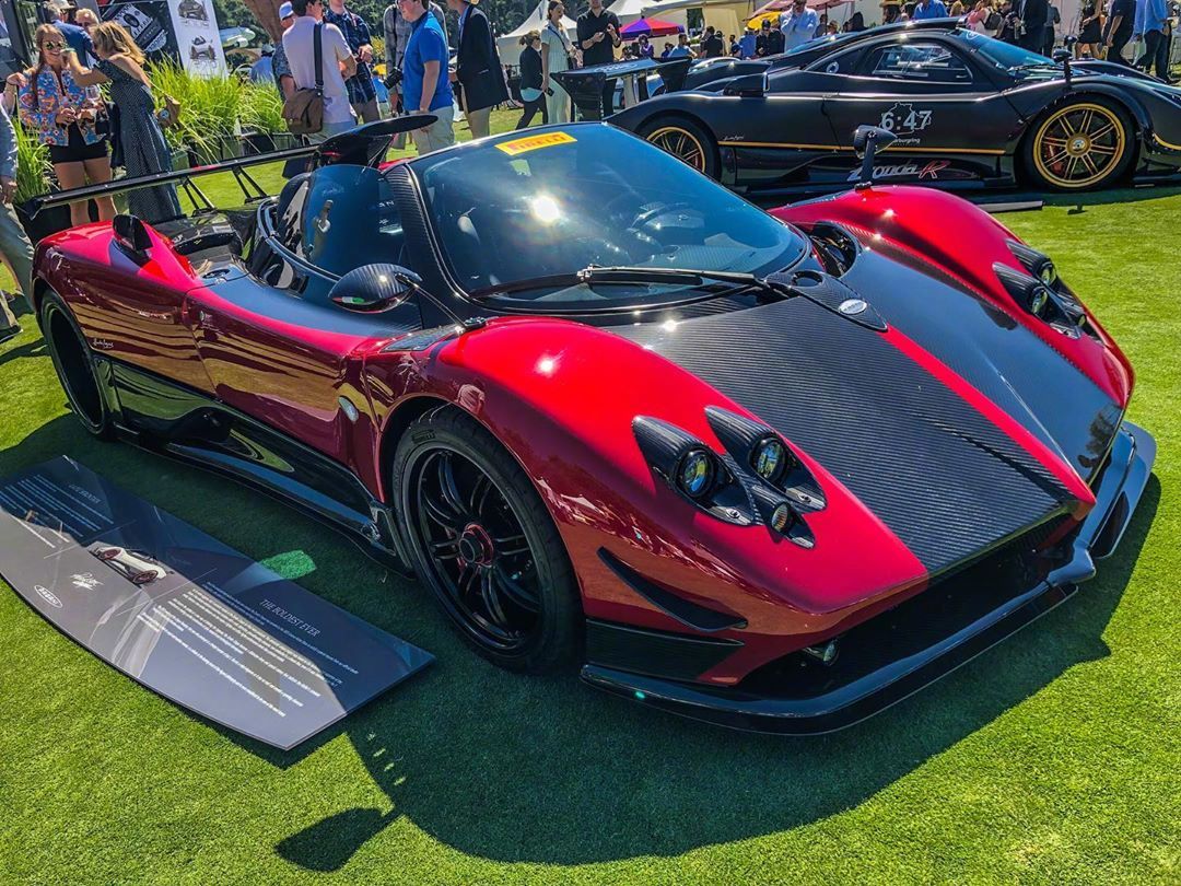 帕加尼zonda cinque roadster