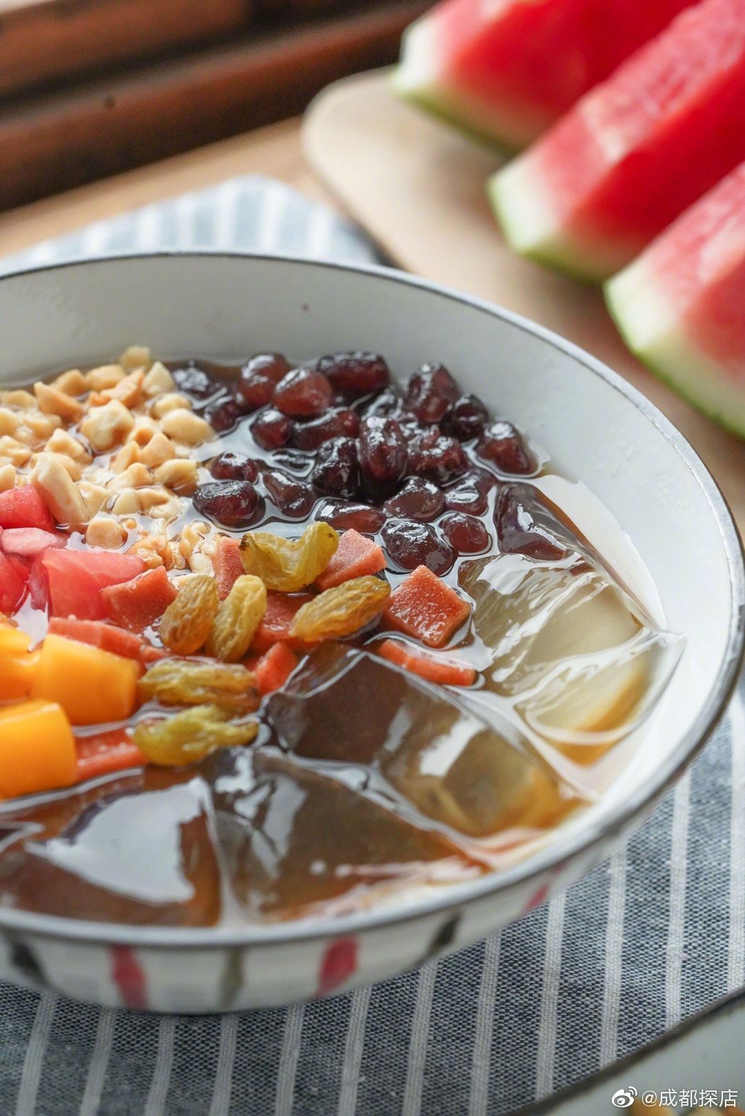 『手搓水果冰粉』做法__财经头条