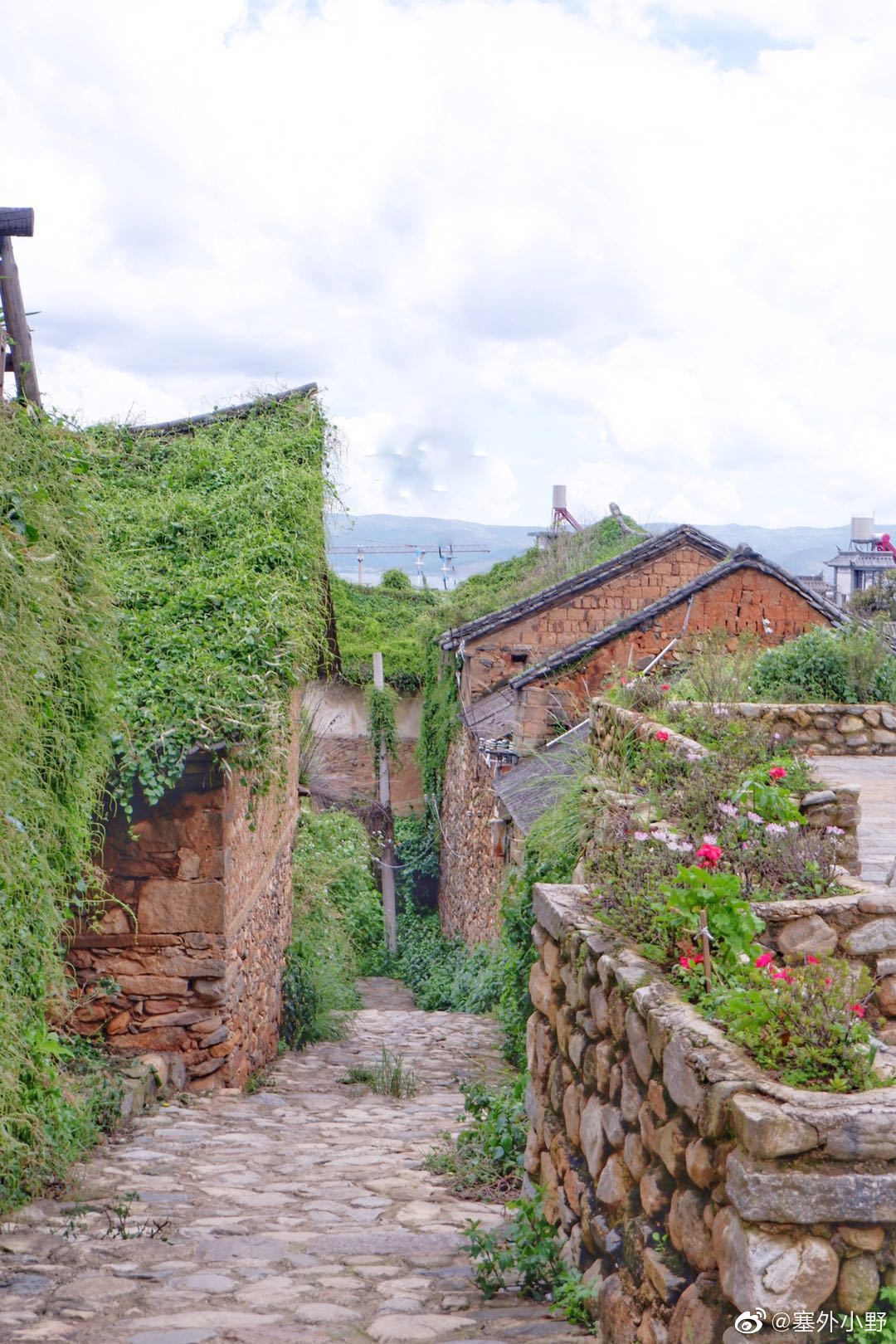 在大理下关镇前往古城的途中有一个凤阳邑村