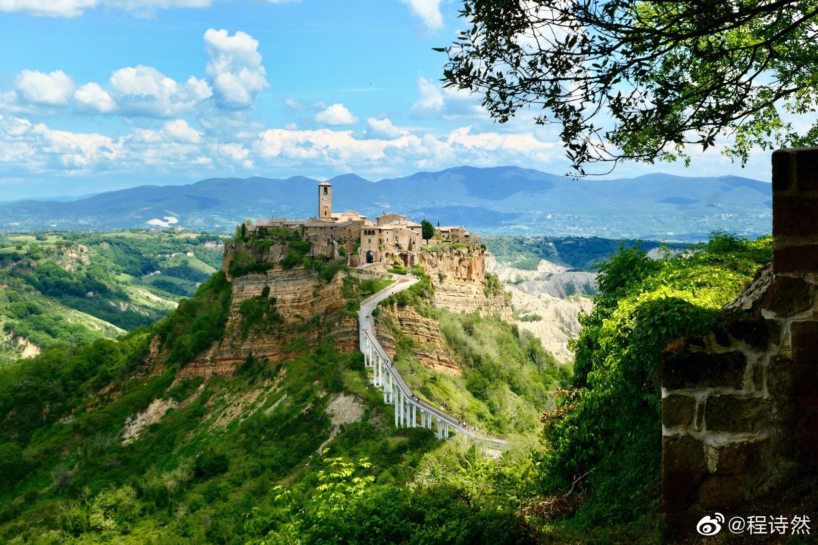 意大利打卡天空之城