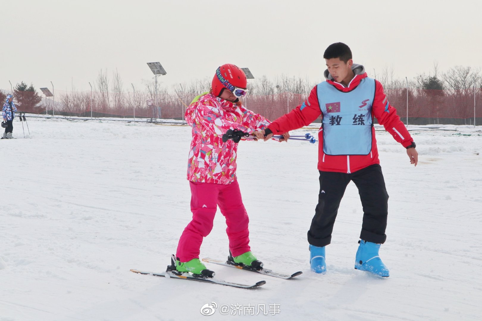 好消息！长清园博园内的滑雪场开业
