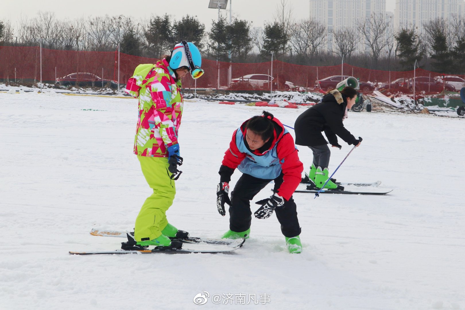 好消息！长清园博园内的滑雪场开业