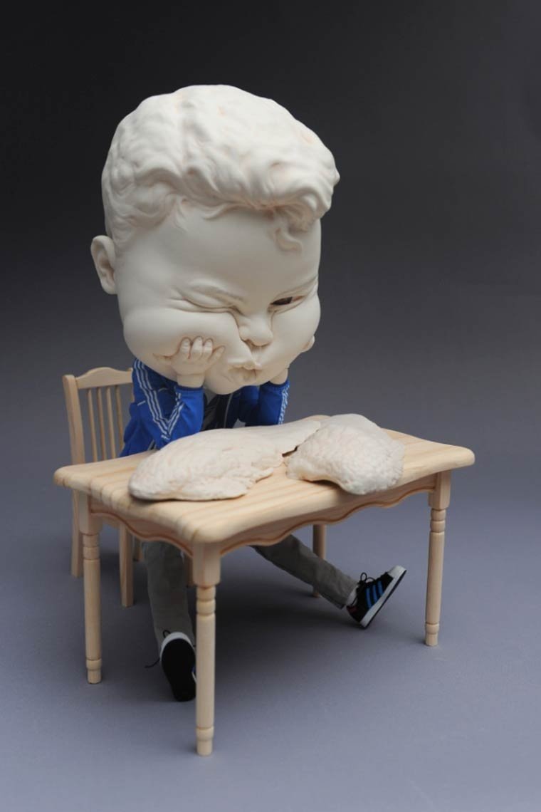 来自香港陶瓷艺术家曾章成johnsontsang的一组作品