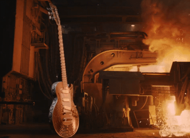 煤机大佬山特维克〃不务正业〃 制造史上最强吉他