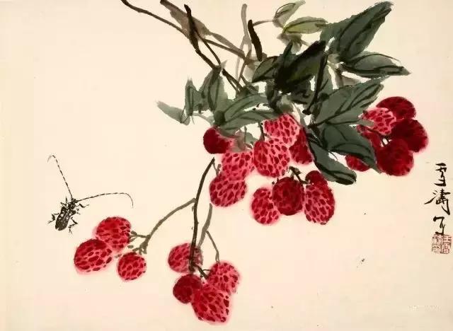 王雪涛的国画蔬果生趣盎然