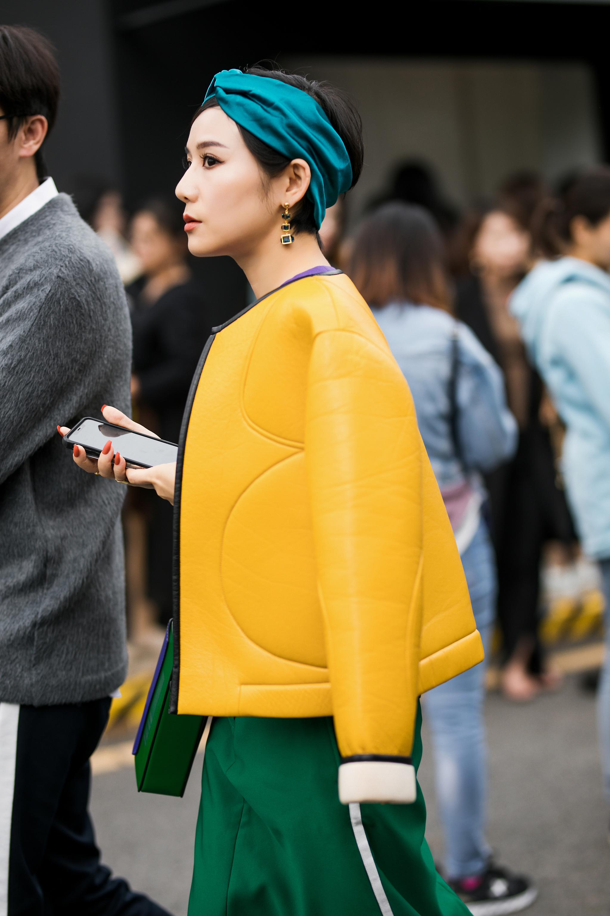 深圳时装周街拍每一位都很有气场