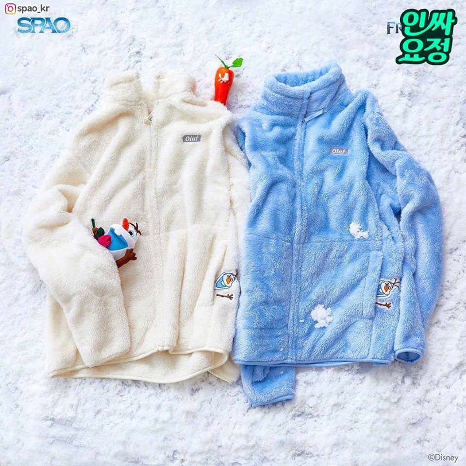 韩国spao和 冰雪奇缘 的联名款服装来了 韩国spao和 冰雪奇缘 的联名款服装来了