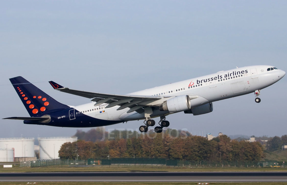 祸不单行 布鲁塞尔航空a330飞行中两发动机出故障