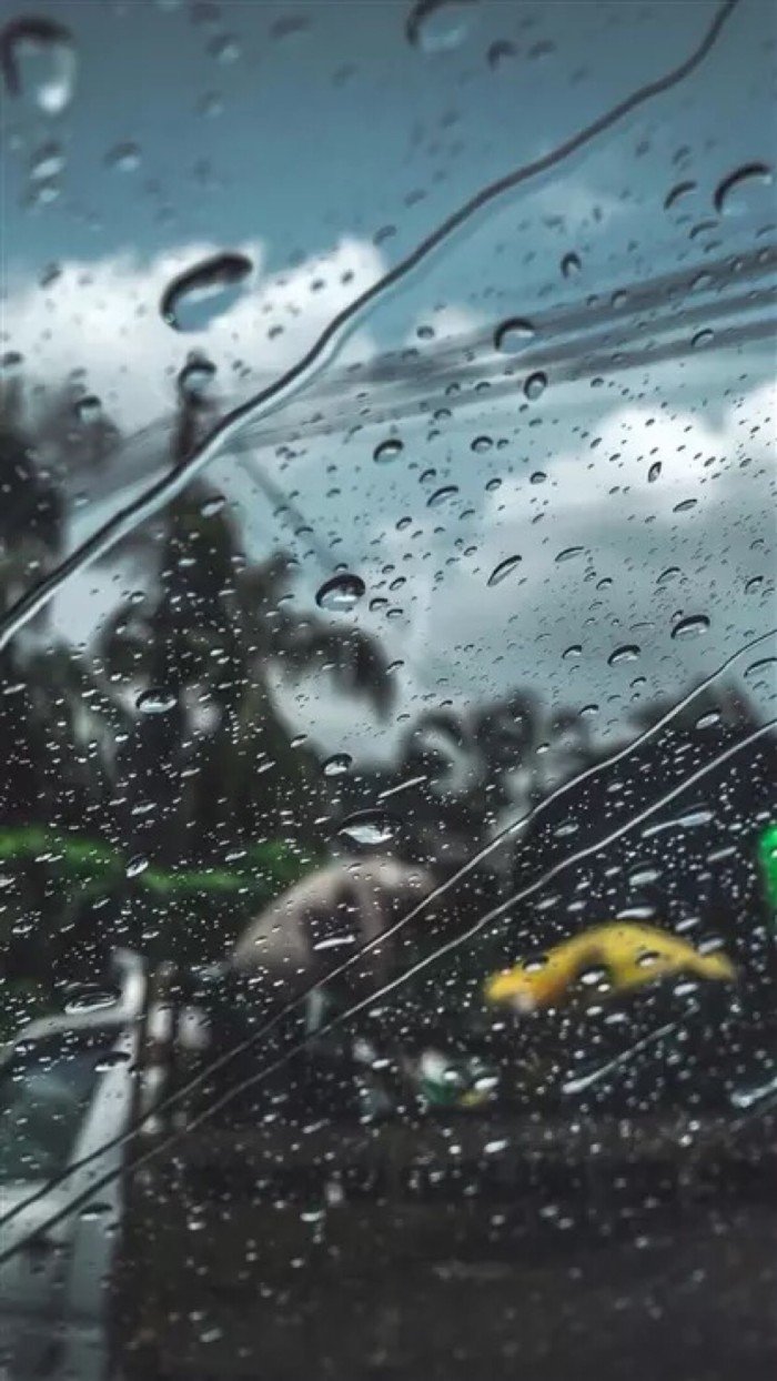 下雨天也很美~你那在下雨吗？