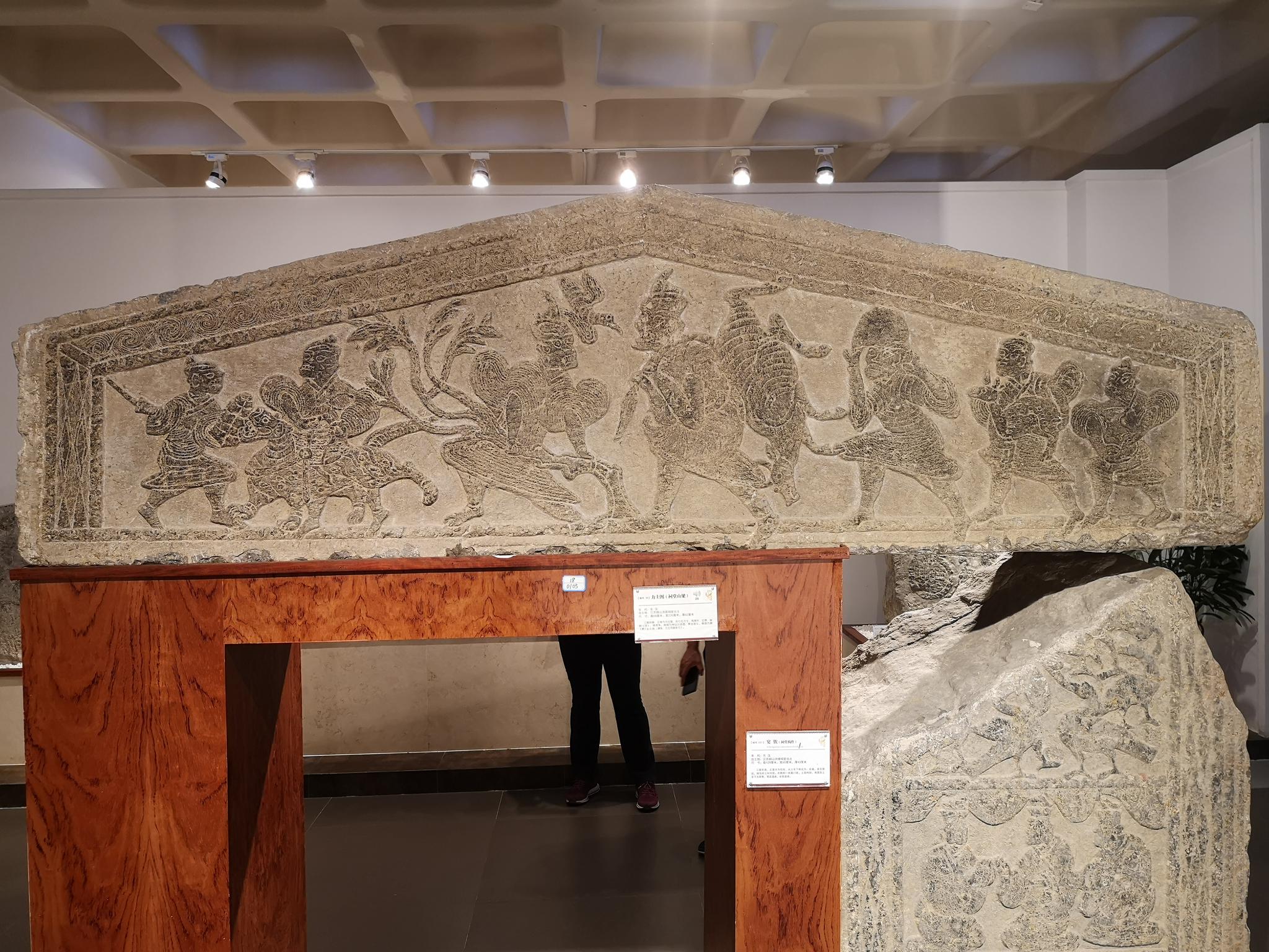 徐州两汉游学徐州汉画像石博物馆真不错展出的藏品非常丰富