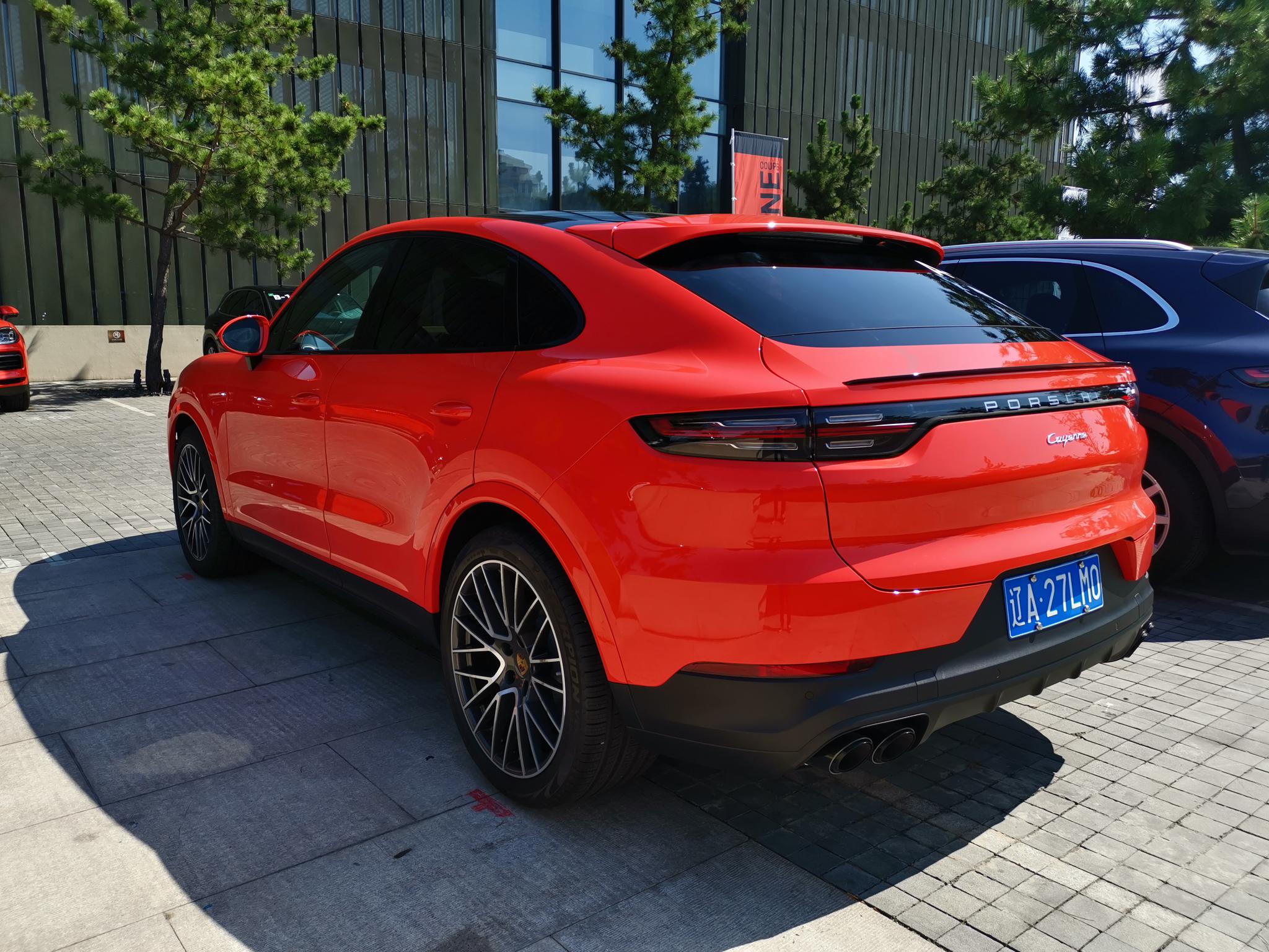 明天试驾保时捷全新cayennecoupe史上最美屁股这才是cayenne应该有