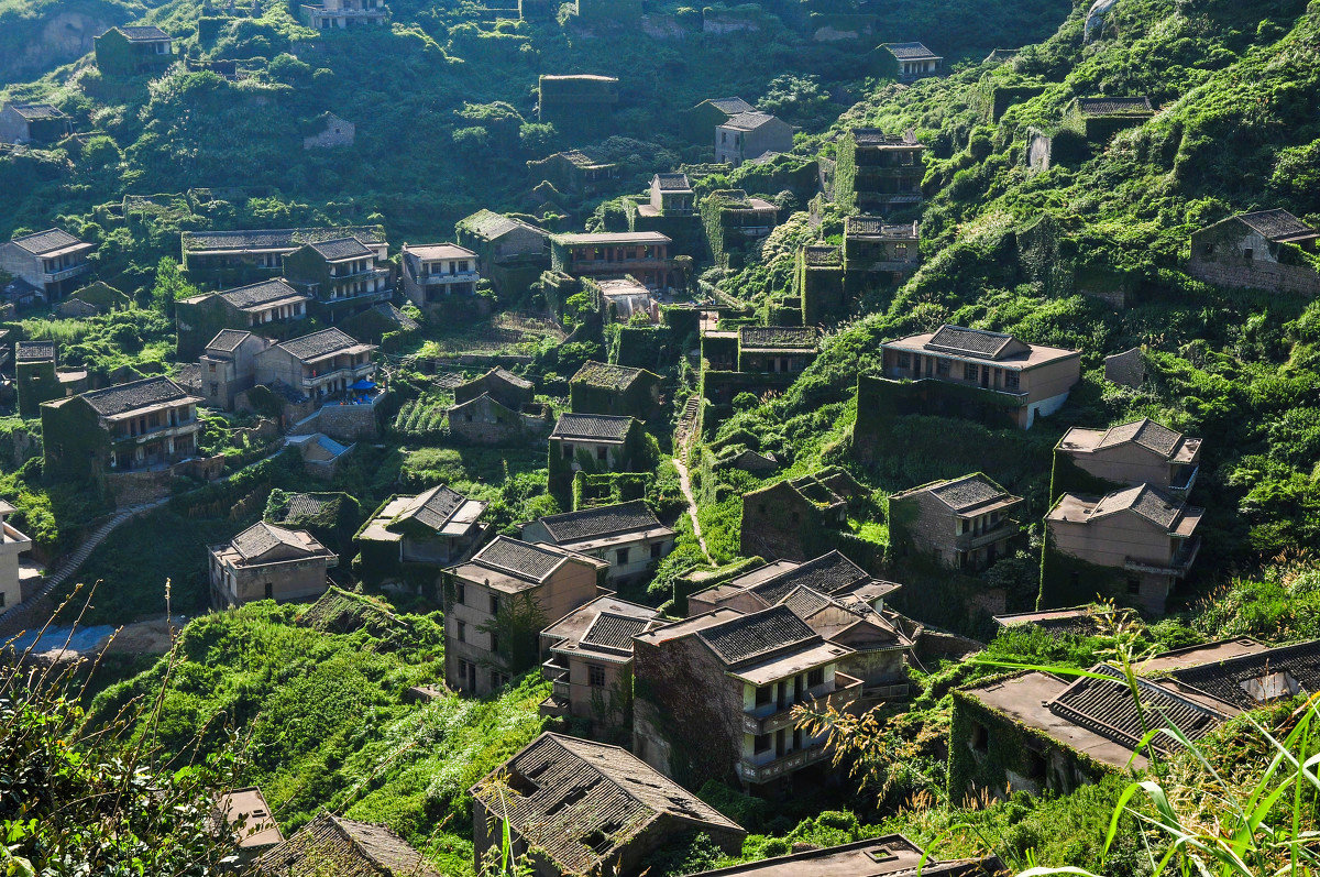 舟山嵊泗村,一个被遗弃的渔村