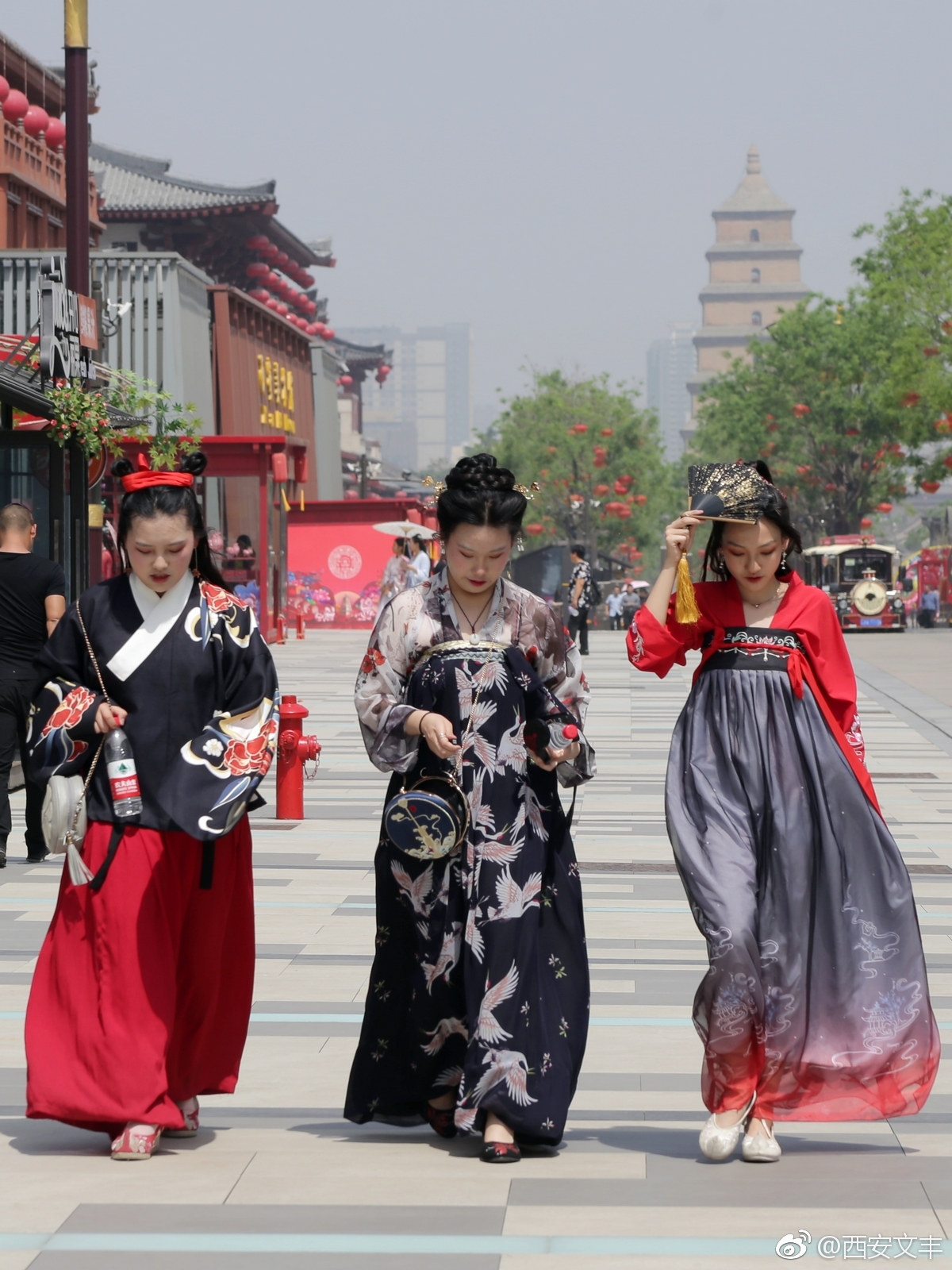 西安现代唐人街随手抓拍.