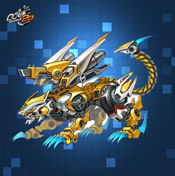 qq飞车:兽形机甲盘点,沉睡千百年的它,一声怒吼可令万兽臣服