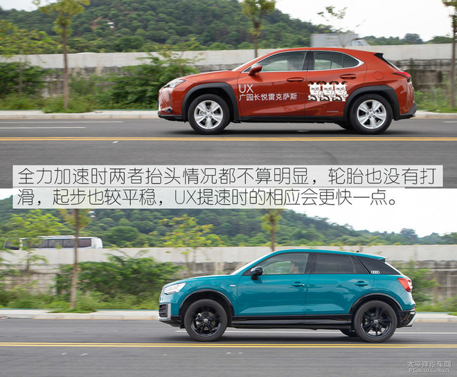 竞逐潮流花旦雷克萨斯ux对比奥迪q2l