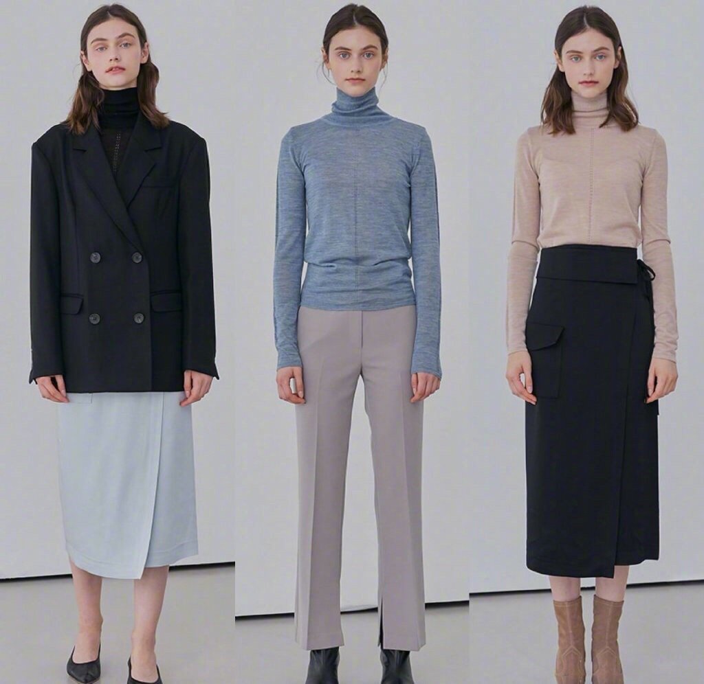 时尚大方又简约的女性通勤装记录集.