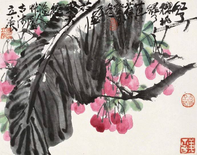 红了樱桃,绿了芭蕉.