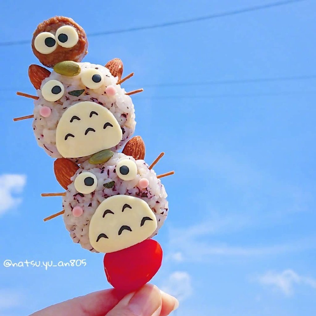 超可爱的卡通饭团