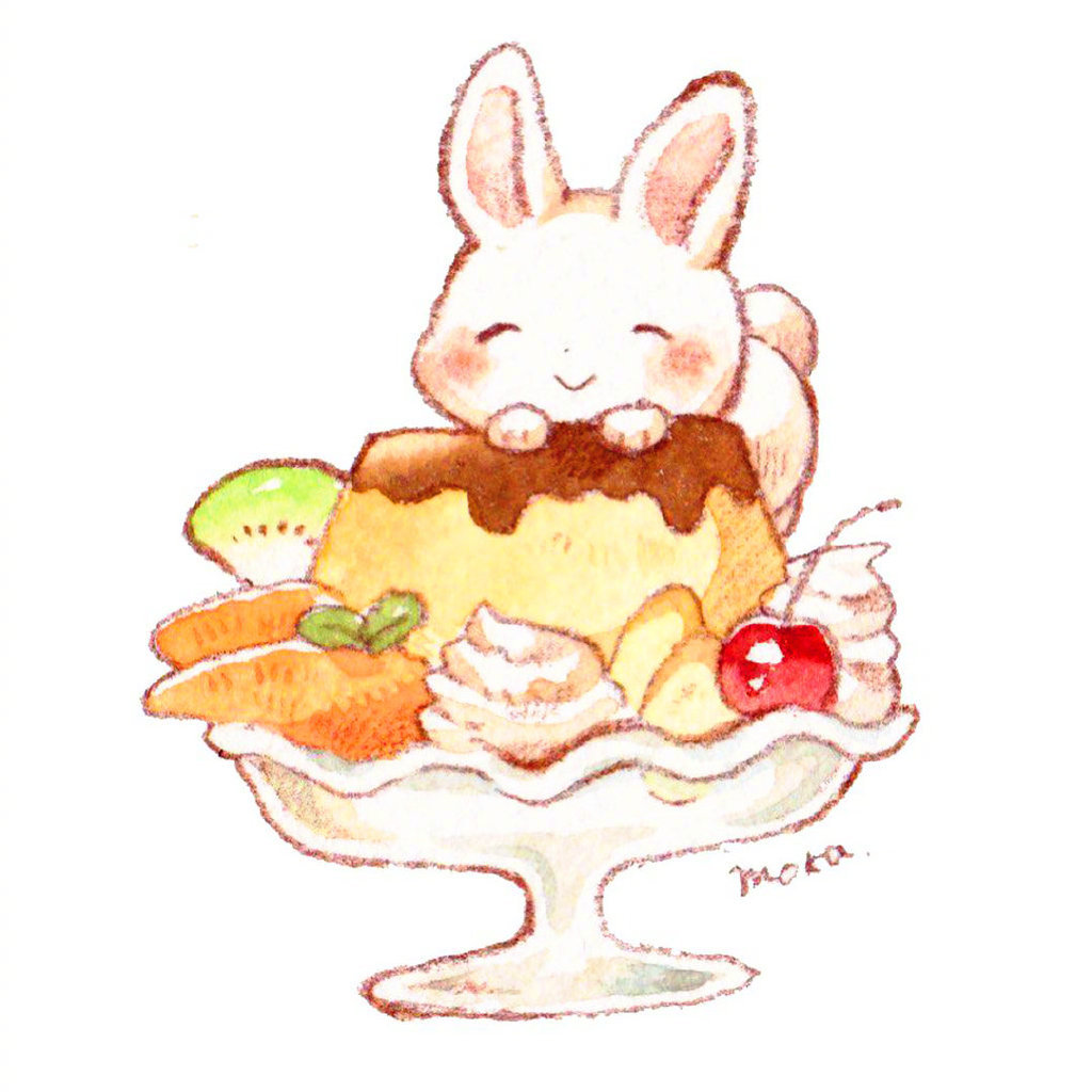 可爱的小兔子insmokarooru