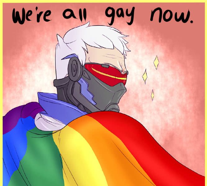 守望先锋最man的士兵76出柜了,暴雪编剧的脑袋是被驴踢了?