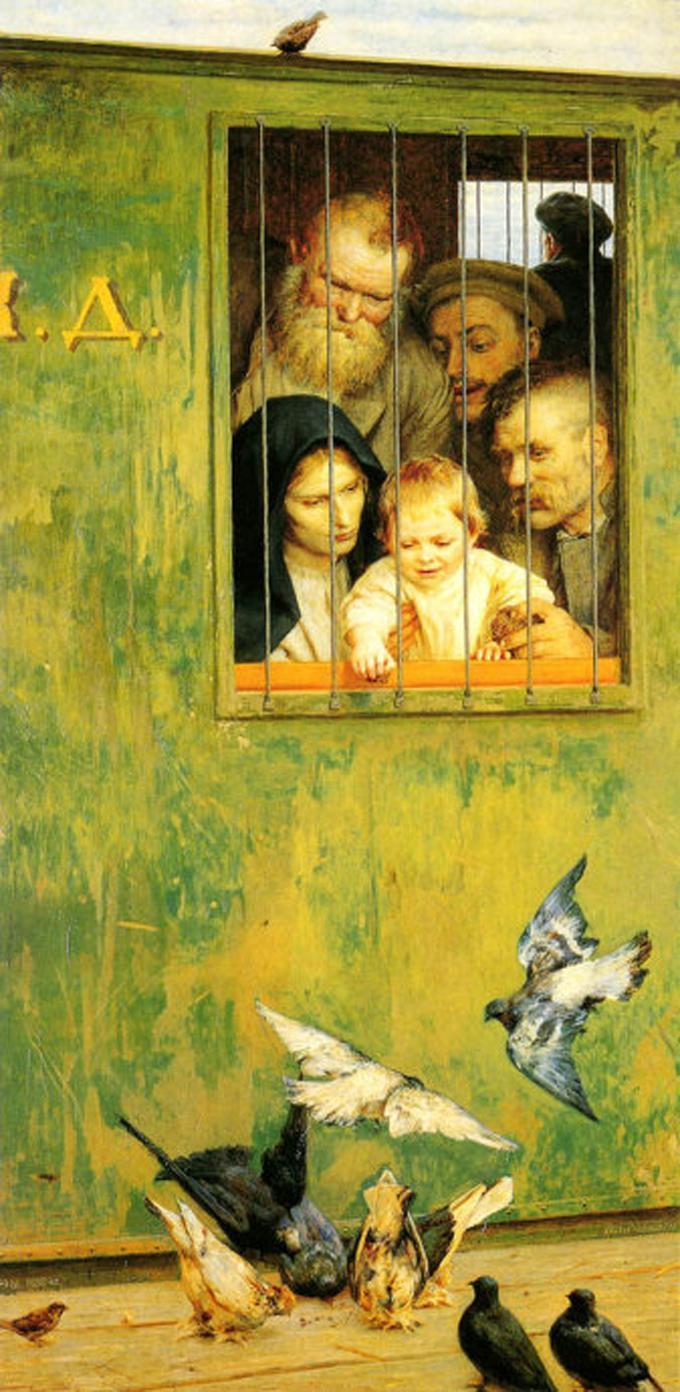 俄罗斯现实主义大师们的经典油画作品欣赏