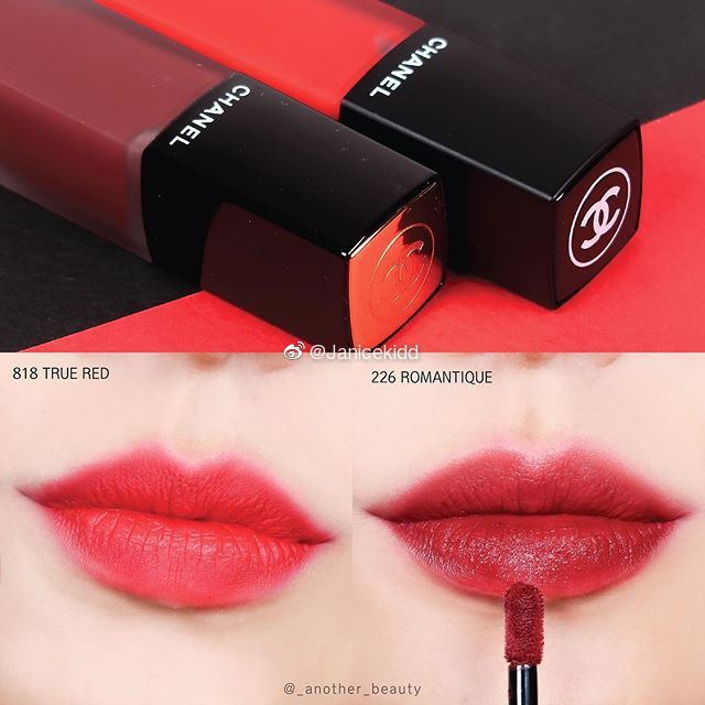 ✨ CHANEL 2019年秋季新品哑光唇釉Rouge Allure Ink Fusion 试色分