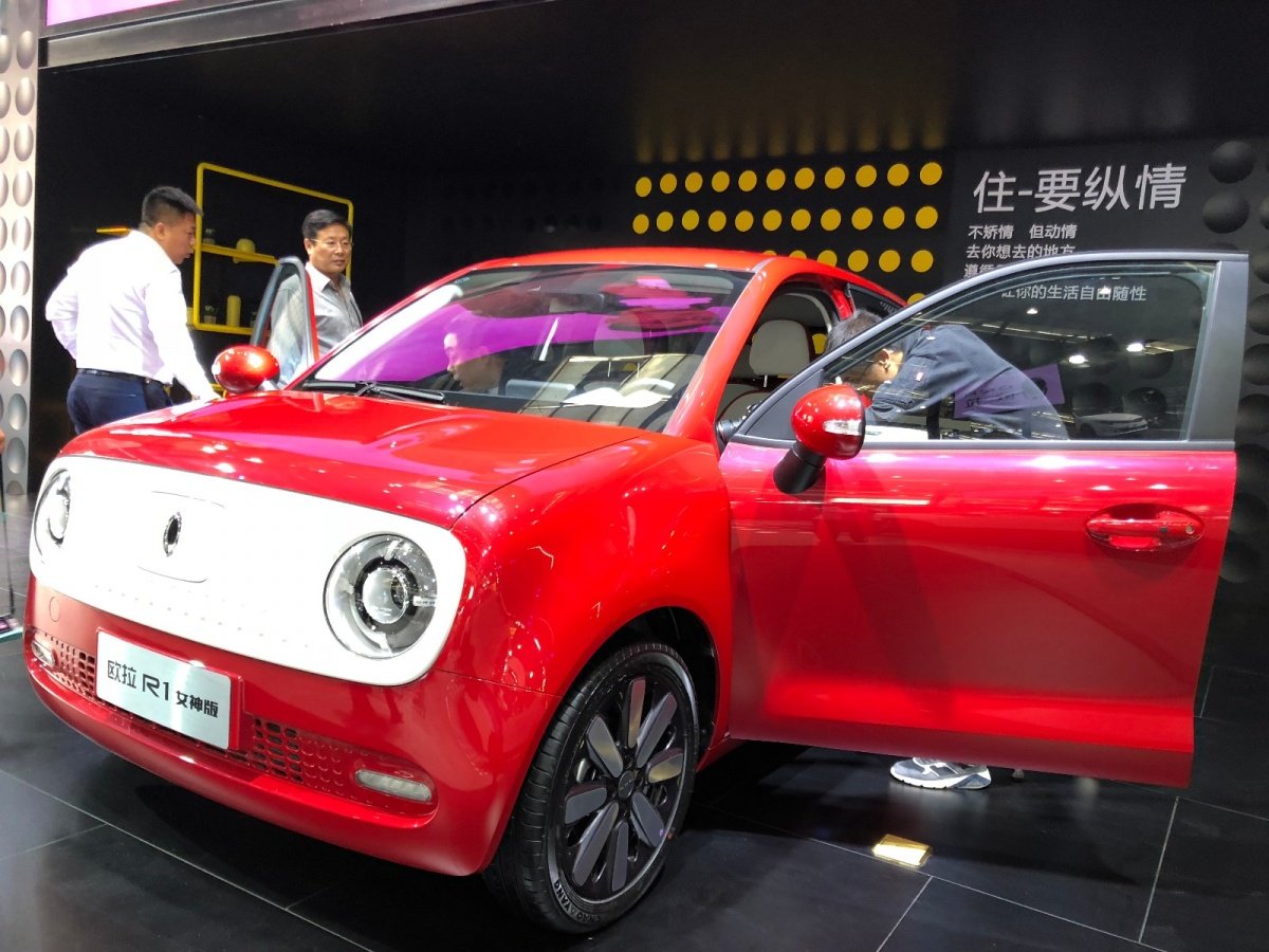 五一车展欧拉女神上市会圆满成功