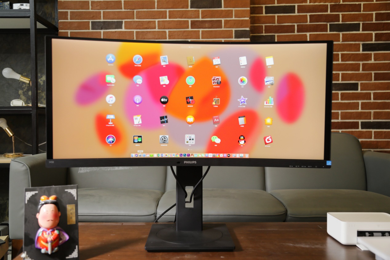 飞利浦345B1CR显示器体验:大屏商务风,美女却喜欢!