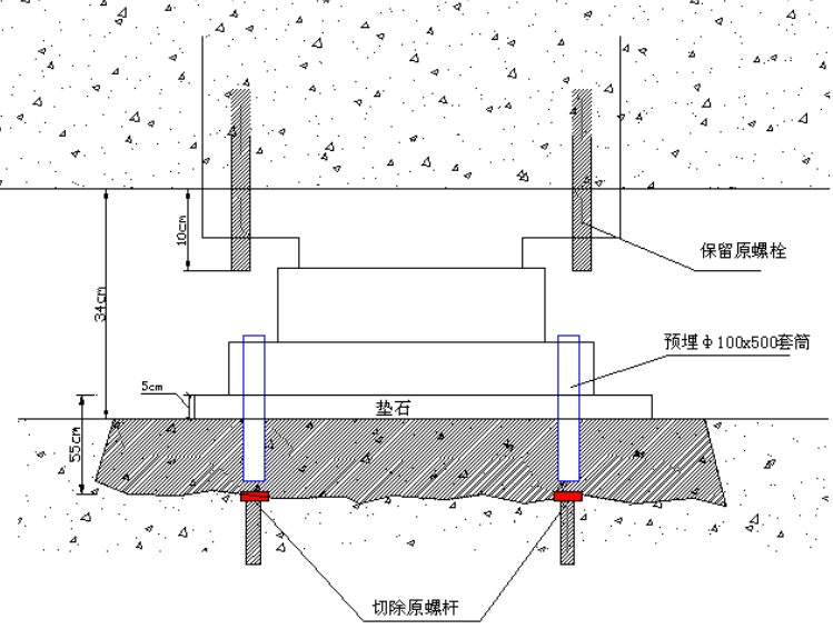 敢为人先楚天联发采用高压水破除法拆除支座垫石