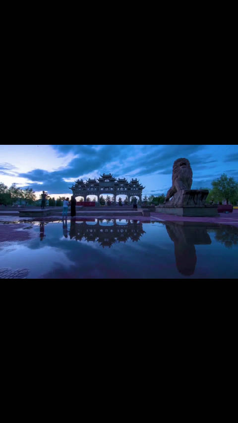 天下第一楼——绥德石牌楼