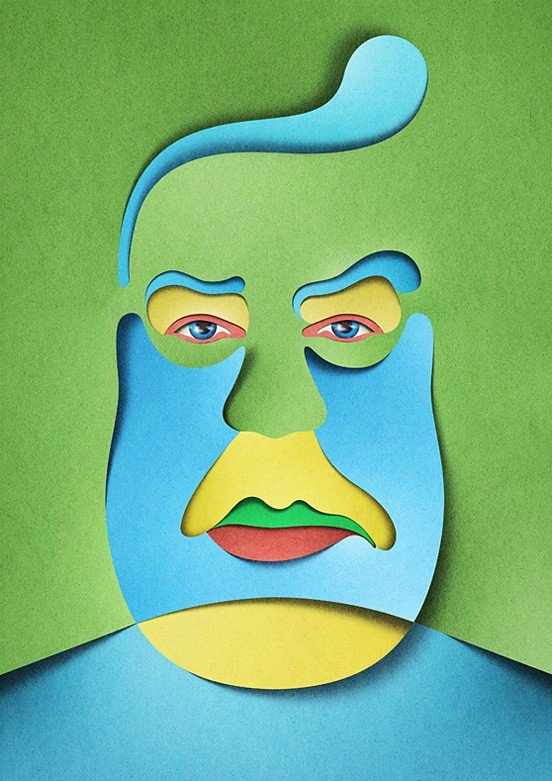 剪纸拼贴也能如此有趣