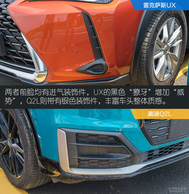 竞逐潮流花旦雷克萨斯ux对比奥迪q2l