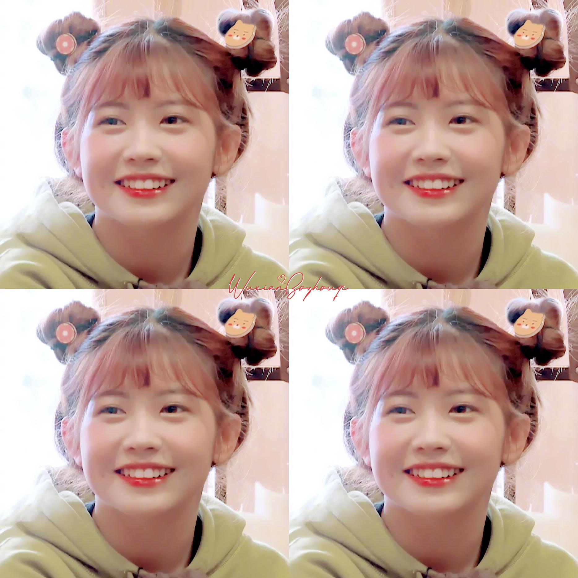 梨涡妹妹@火箭少女101_赖美云 真实的漫画里走出来的女孩子笑起来露