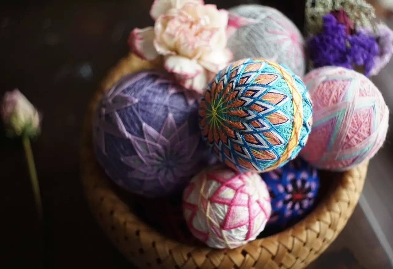 丝线缠绕之趣丨手鞠球